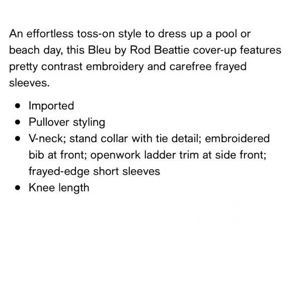 Bleu Rod Beattie India Bazar Cover Up - Picture 14 of 14